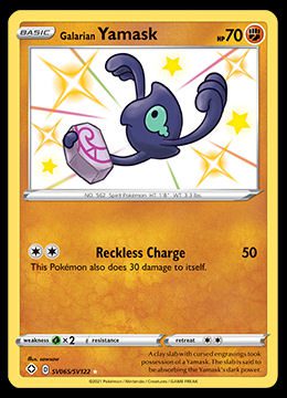 SV065/SV122 Galarian Yamask