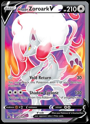 SWSH297 Hisuian Zoroark V