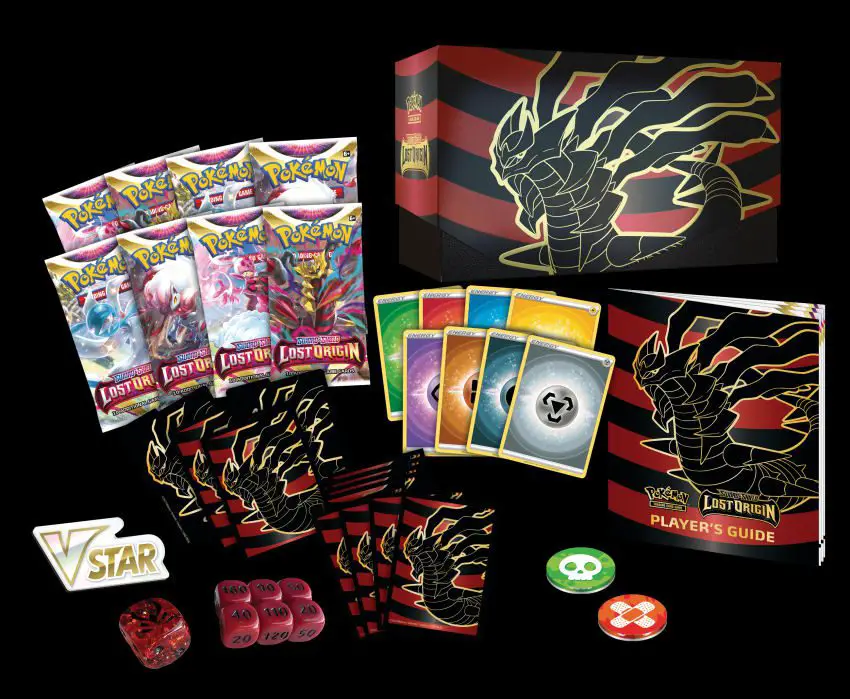 Lost Origin Elite Trainer Box Contents