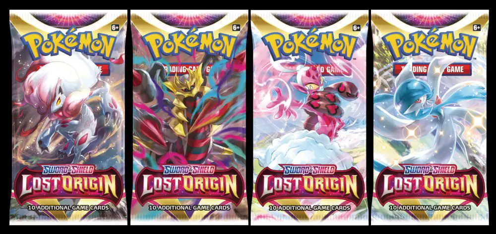 Pokémon Lost Origin Pack Art