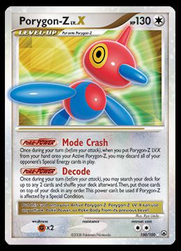 100/100 Porygon-Z LV.X