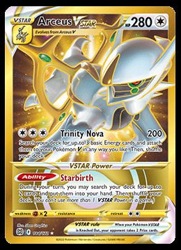 184/172 Arceus VSTAR