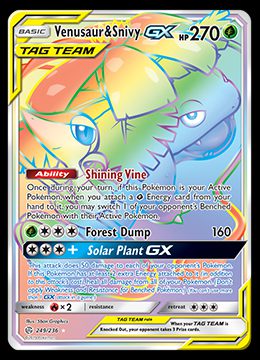 249/236 Venusaur & Snivy GX