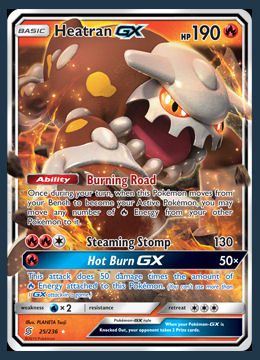 25/236 Heatran GX