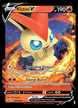 SWSH104 Victini V