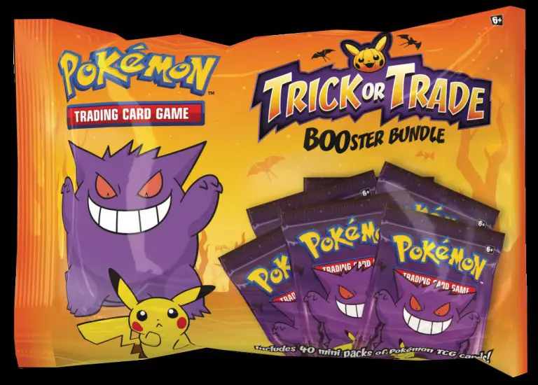 Pokémon Trick or Trade Card List 2022 Coded Yellow