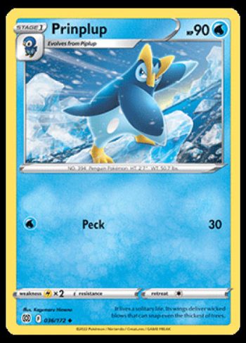Uncommon Card Prinplup