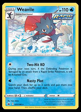 031/198 Weavile