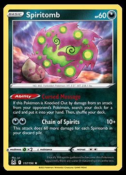 117/196 Spiritomb