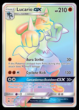 135/131 Lucario GX