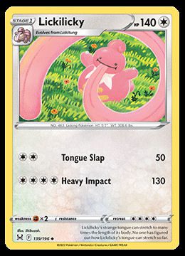 139/196 Lickilicky