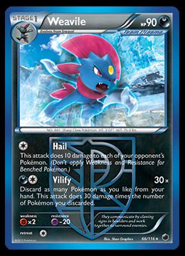 66/116 Weavile