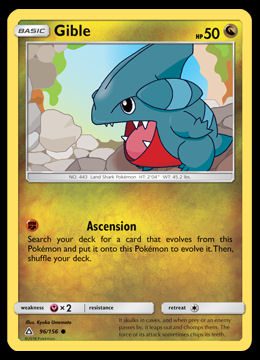 Gible - #443 -  Pokédex