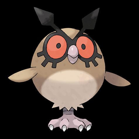 Hoothoot Pokédex