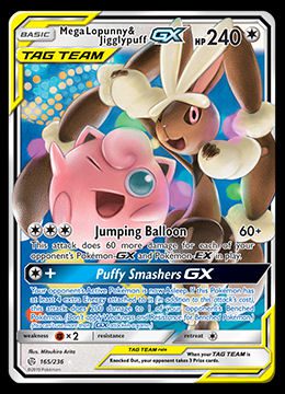165/236 Lopunny & Jigglypuff GX