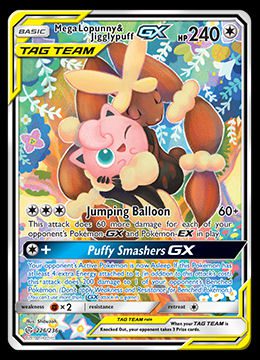 226/236 Mega Lopunny& Jigglypuff GX