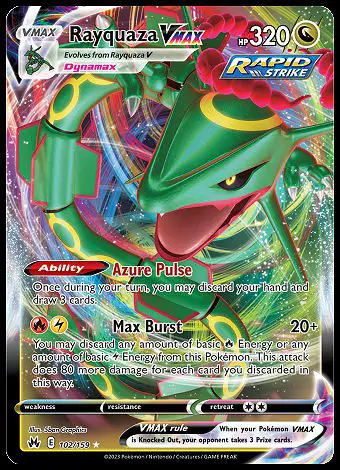 102/159 Rayquaza VMAX