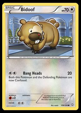 106/124 Bidoof