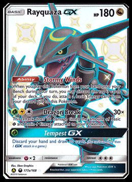 177a/168 Rayquaza GX
