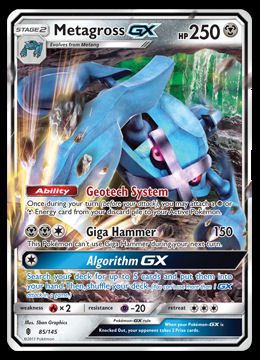 85/145 Metagross GX