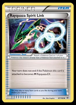 87/108 Rayquaza Spirit Link