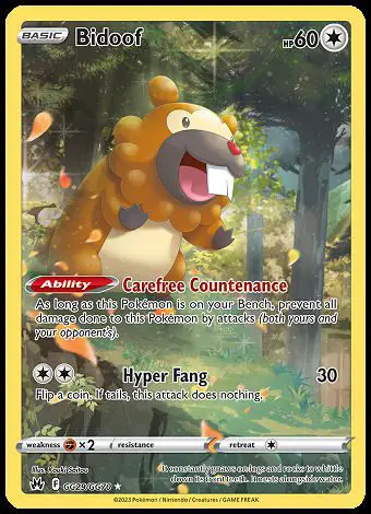 GG29/GG70 Bidoof