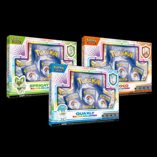 Pokémon Scarlet & Violet Paldea Collection Boxes