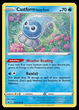 033/198 Castform Rain