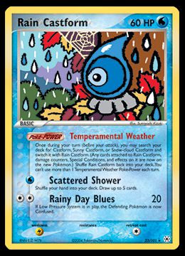 23/101 Castform Rain