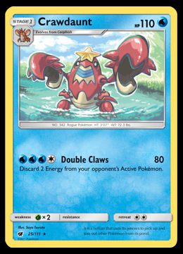 25/111 Crawdaunt