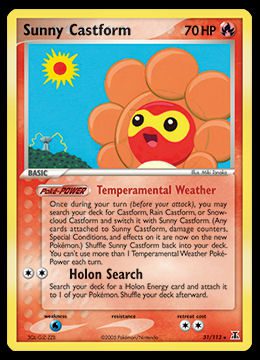 31/113 Castform Sunny