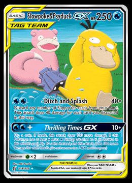 218/236 Slowpoke & Psyduch GX