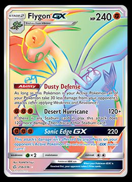 256/236 Flygon GX