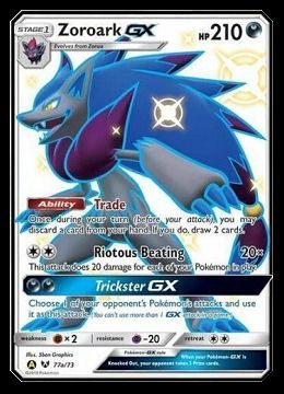 77a/73 Zoroark GX