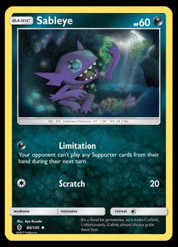 80/145 Sableye