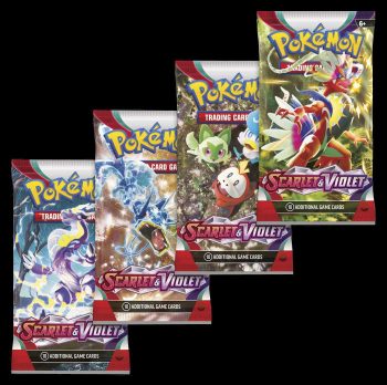 Scarlet and Violet Base Set Booster Packs