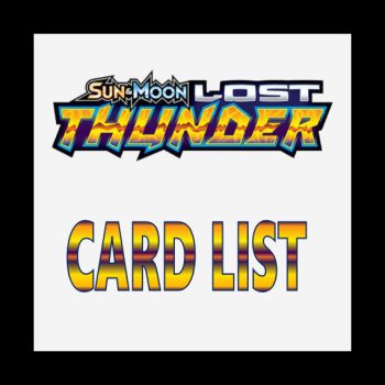 Lost Thunder Card List