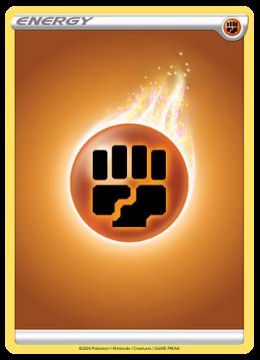 Sword and Shield Fighting Energy Cards