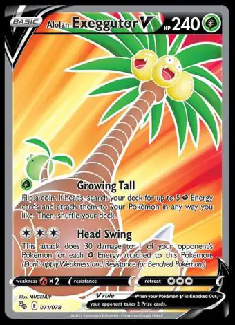 071/078 Alolan Exeggutor V