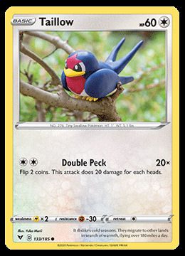 276 Taillow - Pokédex - Grindosaur