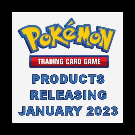 Pokémon TCG Products Releasing January 2023