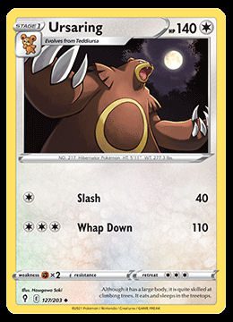 127/203 Ursaring