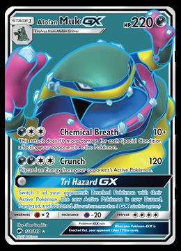 138/147 Alolan Muk GX