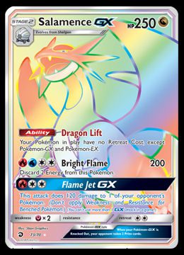 73/70 Salamence GX