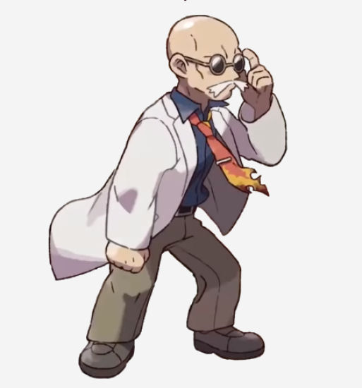 Blaine Pokémon Trainer and Gym Leader
