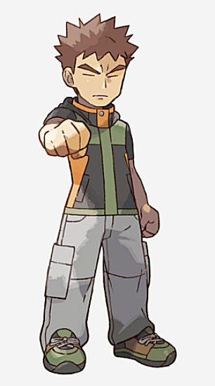 Brock Pokémon Trainer and Gym Leader