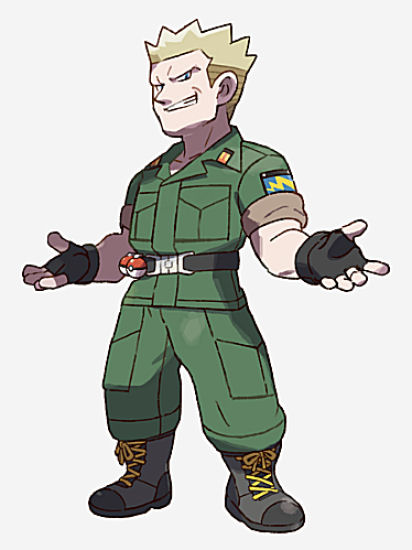 Lt Surge Pokémon Trainer and Gym Leader