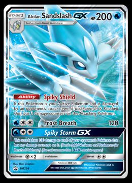 SM236 Alolan Sandslash GX