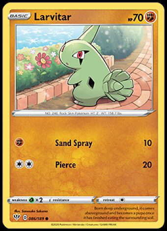 086/189 Larvitar