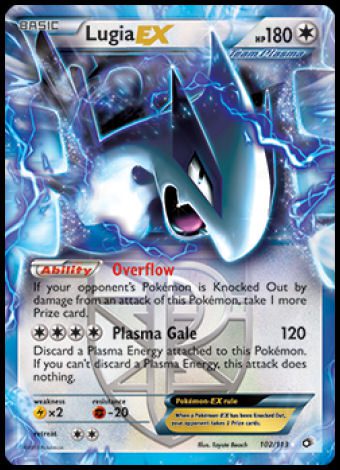 102/113 Lugia EX